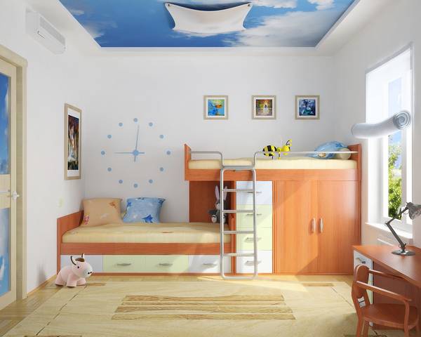 6 материалов для отделки стен в детской комнате с фото