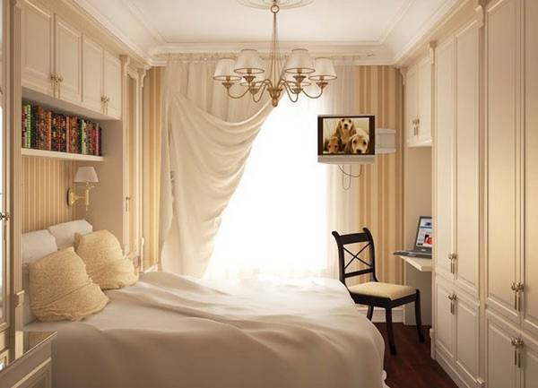 8 вариантов дизайна маленькой спальни с фото с фото