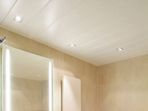 Какие потолки лучше сделать в ванной: 4 отличных варианта с фото