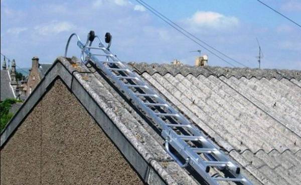 Лестница для крыши: разновидности и монтаж своими руками с фото