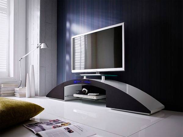Мебель под телевизор в современном стиле - фото