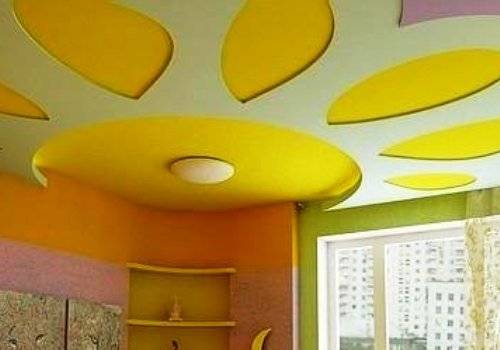 Качественная покраска потолков из гипсокартона своими руками - фото