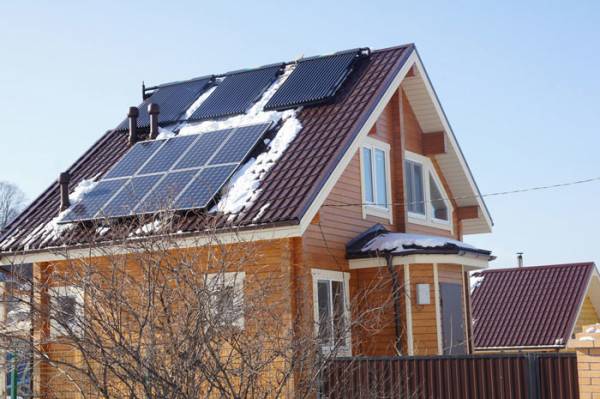 Солнечные коллекторы для отопления дома  максимум экономии - фото