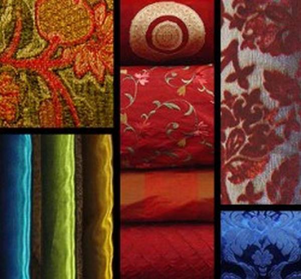 Выбор ткани для штор: тип, цвет, дизайн с фото